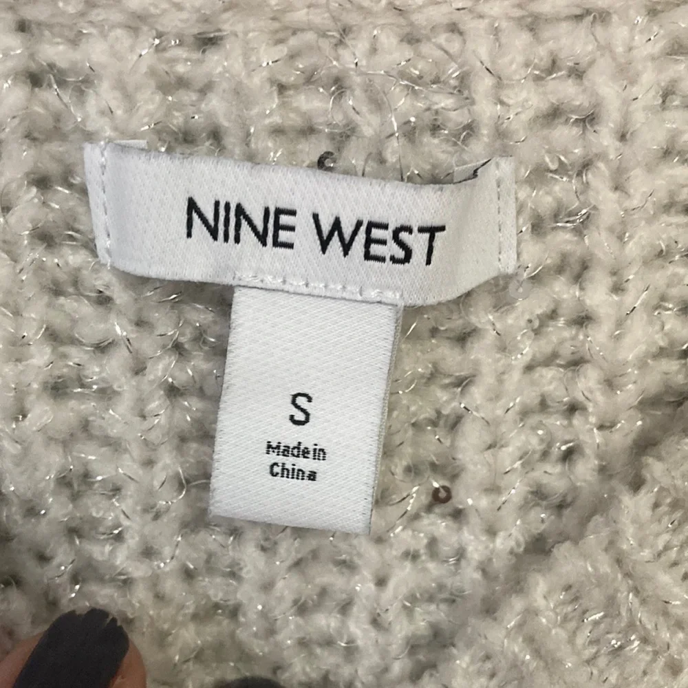 Nine West sparkle sweater
